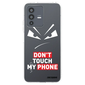 Picasee silikonový průhledný obal pro Vivo V23 5G - Evil Eye - Transparent