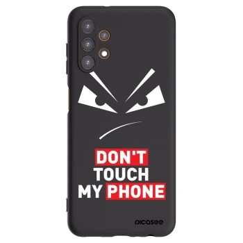 Picasee silikonový černý obal pro Samsung Galaxy A13 4G A135 - Evil Eye - Transparent