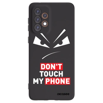 Picasee silikonový černý obal pro Samsung Galaxy A33 5G A336 - Evil Eye - Transparent