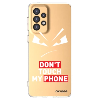 Picasee silikonový průhledný obal pro Samsung Galaxy A33 5G A336 - Evil Eye - Transparent