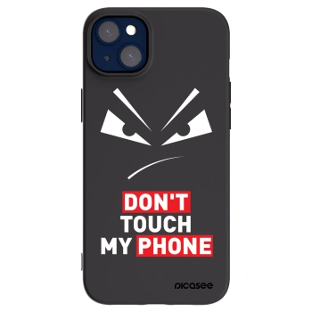 Picasee silikonový černý obal pro Apple iPhone 14 Plus - Evil Eye - Transparent