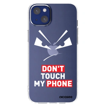 Picasee silikonový průhledný obal pro Apple iPhone 14 Plus - Evil Eye - Transparent