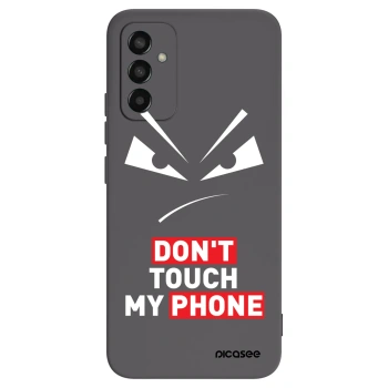 Picasee silikonový černý obal pro Samsung Galaxy M13 M135F - Evil Eye - Transparent