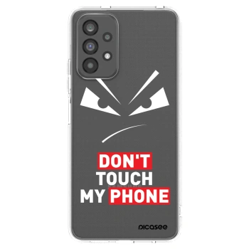 Picasee silikonový průhledný obal pro Samsung Galaxy A73 5G - Evil Eye - Transparent