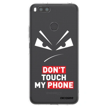 Picasee silikonový průhledný obal pro Xiaomi Redmi A1 - Evil Eye - Transparent