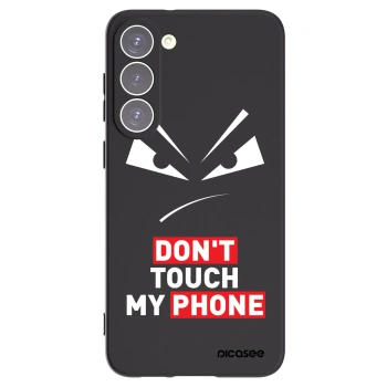 Picasee silikonový černý obal pro Samsung Galaxy S23+ 5G - Evil Eye - Transparent