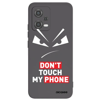Picasee silikonový černý obal pro Xiaomi Poco X5 - Evil Eye - Transparent