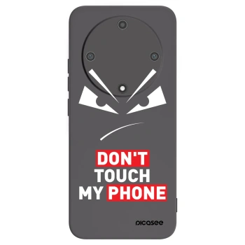 Picasee silikonový černý obal pro Honor Magic5 Lite 5G - Evil Eye - Transparent