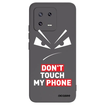 Picasee silikonový černý obal pro Xiaomi 13 Pro - Evil Eye - Transparent