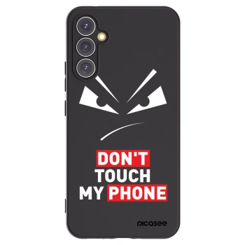 Picasee silikonový černý obal pro Samsung Galaxy A34 5G A346B - Evil Eye - Transparent