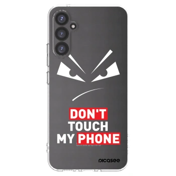 Picasee silikonový průhledný obal pro Samsung Galaxy A34 5G A346B - Evil Eye - Transparent