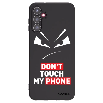 Picasee silikonový černý obal pro Samsung Galaxy A14 5G A146P - Evil Eye - Transparent