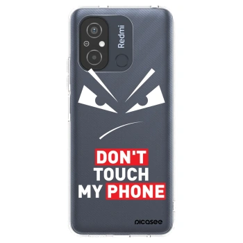 Picasee silikonový průhledný obal pro Xiaomi Redmi 12C - Evil Eye - Transparent