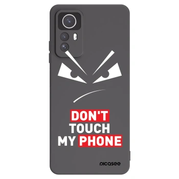 Picasee silikonový černý obal pro Xiaomi Redmi Note 12S - Evil Eye - Transparent