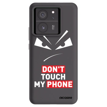 Picasee silikonový černý obal pro Xiaomi 13T - Evil Eye - Transparent