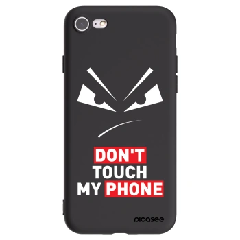 Picasee silikonový černý obal pro Apple iPhone 7 - Evil Eye - Transparent