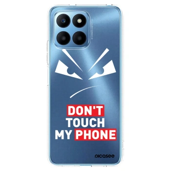 Picasee silikonový průhledný obal pro Honor 70 Lite - Evil Eye - Transparent