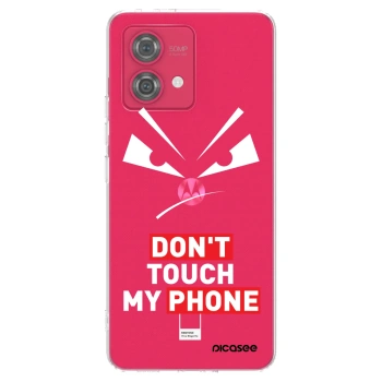 Picasee silikonový průhledný obal pro Motorola Moto G84 5G - Evil Eye - Transparent