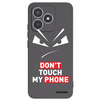 Picasee silikonový černý obal pro Realme C53 - Evil Eye - Transparent