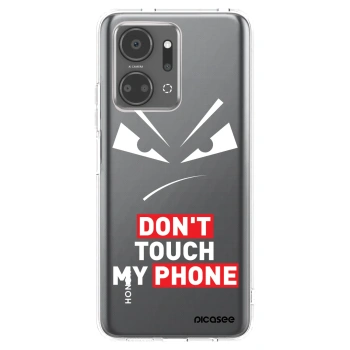 Picasee silikonový průhledný obal pro Honor X7a - Evil Eye - Transparent