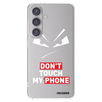 Picasee silikonový průhledný obal pro Samsung Galaxy S24 S921B 5G - Evil Eye - Transparent
