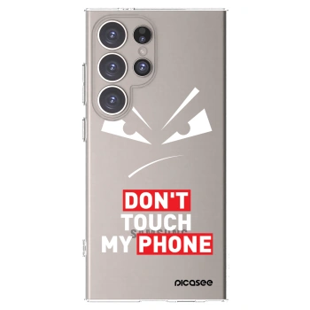 Picasee silikonový průhledný obal pro Samsung Galaxy S24 Ultra S928B 5G - Evil Eye - Transparent