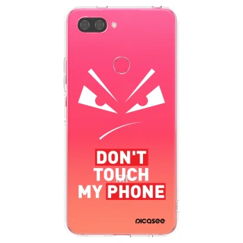 Picasee silikonový průhledný obal pro Xiaomi Mi 8 Lite - Evil Eye - Transparent