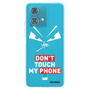 Picasee silikonový průhledný obal pro Motorola Edge 40 Neo - Evil Eye - Transparent