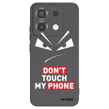 Picasee silikonový černý obal pro Xiaomi Poco X6 - Evil Eye - Transparent