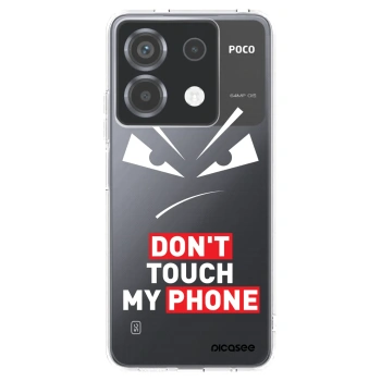 Picasee silikonový průhledný obal pro Xiaomi Poco X6 - Evil Eye - Transparent