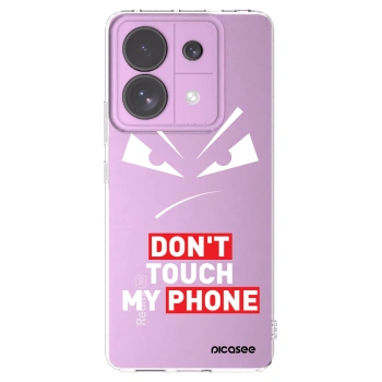 Picasee silikonový průhledný obal pro Xiaomi Redmi Note 13 Pro 5G - Evil Eye - Transparent