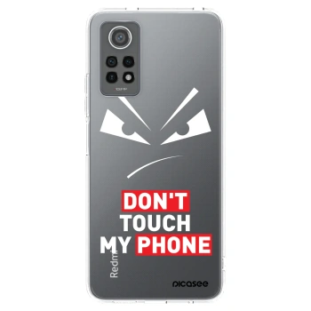 Picasee silikonový průhledný obal pro Xiaomi Redmi Note 12 Pro 4G - Evil Eye - Transparent