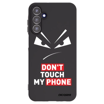 Picasee silikonový černý obal pro Samsung Galaxy A15 A155F 4G - Evil Eye - Transparent