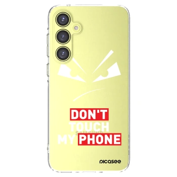 Picasee silikonový průhledný obal pro Samsung Galaxy A35 5G A356B - Evil Eye - Transparent
