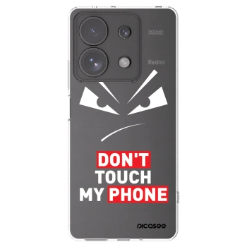 Picasee silikonový průhledný obal pro Xiaomi Redmi Note 13 Pro 4G - Evil Eye - Transparent