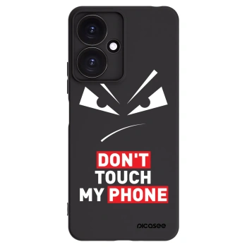 Picasee silikonový černý obal pro Xiaomi Redmi 13C 5G - Evil Eye - Transparent