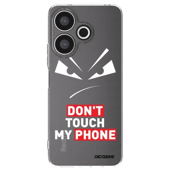 Picasee silikonový průhledný obal pro Xiaomi Redmi 13 4G - Evil Eye - Transparent