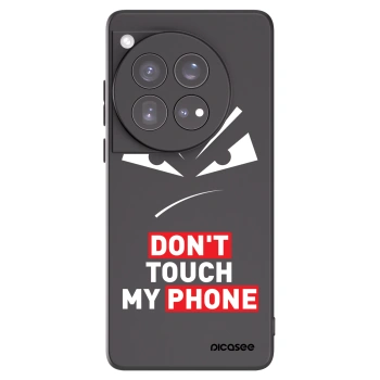 Picasee silikonový černý obal pro OnePlus 12 5G - Evil Eye - Transparent