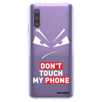 Picasee silikonový průhledný obal pro Xiaomi Mi 9 - Evil Eye - Transparent