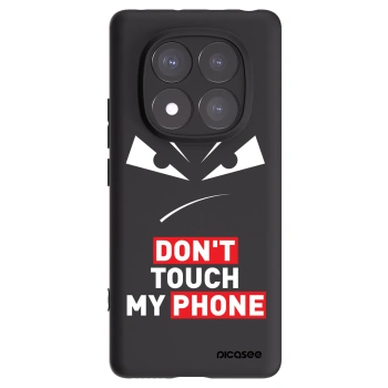 Picasee silikonový černý obal pro Xiaomi Redmi Note 14 Pro 5G - Evil Eye - Transparent
