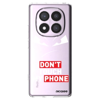 Picasee silikonový průhledný obal pro Xiaomi Redmi Note 14 Pro 5G - Evil Eye - Transparent