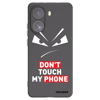 Picasee silikonový černý obal pro Xiaomi Poco X7 - Evil Eye - Transparent