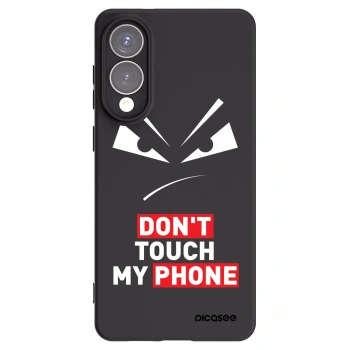 Picasee silikonový černý obal pro Samsung Galaxy S25 Edge 5G - Evil Eye - Transparent