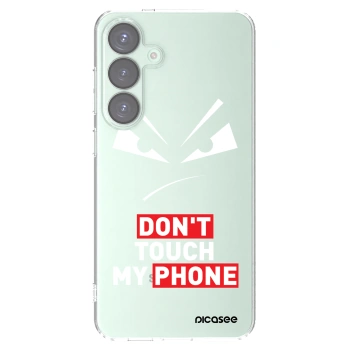 Picasee silikonový průhledný obal pro Samsung Galaxy S25+ 5G - Evil Eye - Transparent