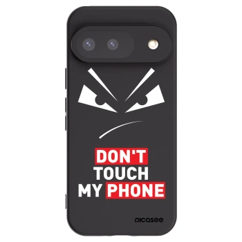 Picasee silikonový černý obal pro Google Pixel 9 - Evil Eye - Transparent