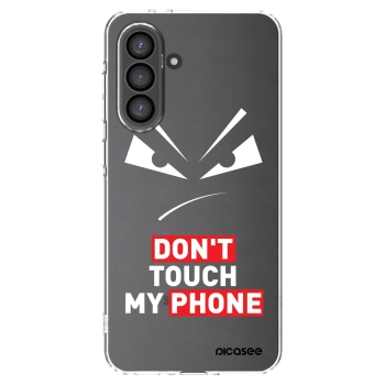 Picasee silikonový průhledný obal pro Samsung Galaxy A56 5G A566B - Evil Eye - Transparent
