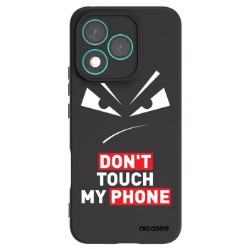 Picasee silikonový černý obal pro Honor 400 Lite 5G - Evil Eye - Transparent