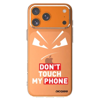 Picasee silikonový průhledný obal pro Apple iPhone 17 Pro Max - Evil Eye - Transparent