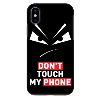 Obal pro Apple iPhone X/XS - Evil Eye - Transparent