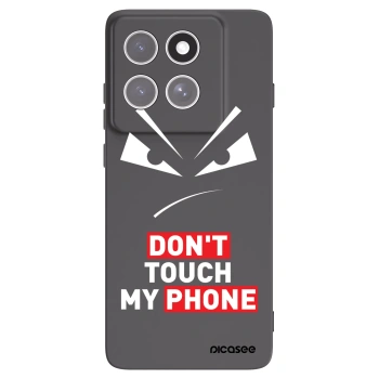Picasee silikonový černý obal pro Motorola Edge 60 Pro - Evil Eye - Transparent